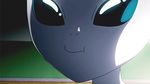  alien animated animated_gif face grey_alien gugure!_kokkuri-san mouth no_humans solo 