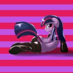  2015 behind-space clothing equine female feral friendship_is_magic horn mammal my_little_pony socks twilight_sparkle_(mlp) unicorn 