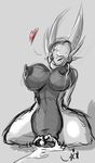  &lt;3 anthro big_breasts breasts cum cum_in_pussy cum_inside cum_overflow cynder dragon female horn lactating monochrome nipples pussy shinysteel sitting spread_legs spreading spyro_the_dragon thick_thighs video_games wide_hips 