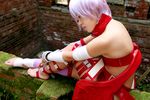  1girl asian capcom cosplay lilith_aensland lilith_aensland_(cosplay) photo solo suzuka_itsuki vampire_(game) 