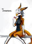  anthro breasts cute fan_character female hair invalid_color invalid_tag johnsergal_(character) kemono sergal silver transformation tsf 