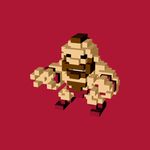  3d beard black_eyes brown_hair facial_hair male_focus solo street_fighter ta2nb zangief 