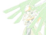  armored_core female from_software girl green_hair hier mecha_musume 