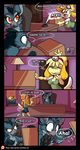  animal_crossing avian canine comic dog female gryphon isabelle_(animal_crossing) kayla-na mammal nintendo video_games 