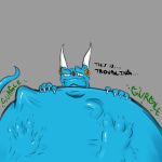  4_fingers dahurgthedragon dragon english_text ergrodin scalie struggling text unfinished vore 