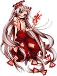  :d bow fire fujiwara_no_mokou full_body hair_bow hands_in_pockets harukawa_moe long_hair official_art open_mouth red_eyes silver_hair smile suspenders touhou transparent_background urban_legend_in_limbo very_long_hair 