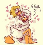  anthro avian bird blush cowgirl_position cum disney duck female glittering_goldie male male/female on_top penis scrooge_mcduck scroogerello sex the_life_and_times_of_scrooge_mcduck vaginal 