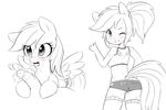  anthro anthrofied blush butt clothing cum cum_on_face cutie_mark disembodied_penis equine fellatio female feral friendship_is_magic hearlesssoul hi_res looking_back male male/female mammal my_little_pony oral pegasus penis rainbow_dash_(mlp) sex smile wings 