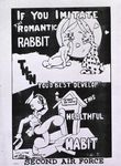  &lt;3 black_and_white english_text female hi_res human lagomorph male mammal monochrome moon poster propaganda rabbit sweat text u.s._air_force 