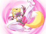  breasts clothing digimon female fur juri_han kick renamon sketch smoaer street_fighter video_games white_fur yellow_fur 