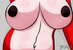 avian big_breasts breasts cartoon_network female j5furry margaret non-mammal_breasts regular_show solo 