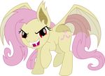  absurd_res alpha_channel bat_pony female feral flutterbat_(mlp) fluttershy_(mlp) friendship_is_magic hi_res my_little_pony solo theshadowstone wings 