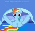  age3rcm animated bed clitoris equine female feral friendship_is_magic hooves horse mammal masturbation my_little_pony pegasus pony pussy rainbow_dash_(mlp) solo wings 