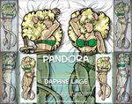  2014 advertisement annoying_watermark anthro belt blonde_hair bra breasts cat clothing dakimakura daphne_lage english_text feline female fur hair looking_at_viewer lying mammal panties smile solo sword tall_tails text underwear watermark weapon 