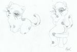  anthro breasts bunearyk butt cat feline female feral licking mammal multiple_images open_mouth plain_background side_boob sitting sketch smile solo stool tongue tongue_out 
