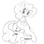  anus condom cutie_mark earth_pony equine female feral friendship_is_magic hearlesssoul horse looking_back mammal monochrome my_little_pony pinkie_pie_(mlp) pony presenting pussy smile solo 