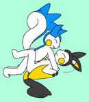  anal anthro cum duo duosex emolga games male male/male nintendo pachirisu penetration penis pok&eacute;mon video_games yoshirisu 