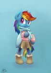  2015 equine female feral friendship_is_magic hi_res lovelyneckbeard mammal my_little_pony pegasus rainbow_dash_(mlp) solo wings 