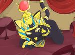  anthro blush_(artist) cat code_of_princess egyptian feline female gold mammal marcopolis_neko ornaments solo 