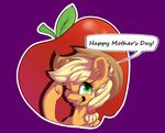  2015 absurd_res applejack_(mlp) earth_pony english_text equine female feral friendship_is_magic hi_res horse mammal my_little_pony pony solo text vicse 
