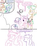  bdsm blush bondage bound camera caught clothing comic crossdressing cub dialogue dildo english_text equine forced_feminization friendship_is_magic horn horse mammal my_little_pony parent pony princess_cadance_(mlp) sex_toy snails_(mlp) sweat text the_weaver twilight_sparkle_(mlp) underwear unicorn young 