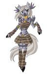  2015 alpha_channel anthro barefoot bra breasts clothed clothing ear_piercing equine fan_character feathers female fur grey_eyes grey_fur hair hi_res hooves jewelry legwear long_hair mammal my_little_pony piercing plain_background raptor007 skirt smile solo stripes transparent_background tribal underwear white_fur white_hair zebra 
