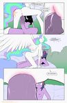  2015 anthro anus areola bakuhaku big_breasts breasts comic english_text equine erect_nipples erection female friendship_is_magic herm herm/female horn intersex intersex/female mammal my_little_pony nipples nude penetration penis princess_celestia_(mlp) pussy redoxx sex text twilight_sparkle_(mlp) vaginal vaginal_penetration winged_unicorn wings 