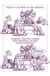  apple_bloom_(mlp) applejack_(mlp) comic crying cutie_mark derpy_hooves_(mlp) doctor_whooves_(mlp) dragon english_text equine female fluttershy_(mlp) friendship_is_magic group hat horn horse male mammal monochrome moonlitbrush_(artist) my_little_pony open_mouth pinkie_pie_(mlp) plain_background pony rainbow_dash_(mlp) rarity_(mlp) sad scalie scootaloo_(mlp) sculpture smile spike_(mlp) statue sweetie_belle_(mlp) tears text tongue twilight_sparkle_(mlp) white_background wings 