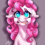  2015 blue_eyes earth_pony equine female feral friendship_is_magic hair horse long_hair mammal mrfatcakes my_little_pony open_mouth pink_hair pinkie_pie_(mlp) pony solo 