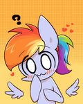  &lt;3 2015 :3 ? anthro anthrofied blush cute equine female friendship_is_magic hair hi_res horse looking_at_viewer mammal multicolored_hair my_little_pony nyoro~n pegasus pony rainbow_dash_(mlp) rainbow_hair solo wings 