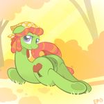  2015 braddo butt cutie_mark dreadlocks earth_pony equine female feral friendship_is_magic hair hi_res hooves horse long_hair looking_at_viewer mammal my_little_pony outside pony purple_eyes pussy solo tree tree_hugger_(mlp) underhoof 