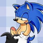  2015 absurd_res anthro butt duo erection fur hair hedgehog hi_res hot_dogging male male/male mammal nude open_mouth penis sex shadow_the_hedgehog sonic_(series) sonic_the_hedgehog spice5400 tongue video_games 