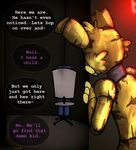  animatronic comic english_text five_nights_at_freddy&#039;s five_nights_at_freddy&#039;s_3 glowing human lagomorph machine male mammal mechanical purple_man_(fnaf) rabbit robot springtrap_(fnaf) text toy-bonnie video_games 