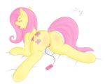  anus blush cutie_mark daf equine eyes_closed female feral fluttershy_(mlp) friendship_is_magic hair mammal my_little_pony open_mouth pegasus pink_hair pussy pussy_juice sex_toy solo tongue tongue_out vaginal vibrator wings 