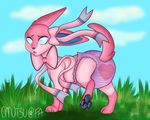  diaper eeveelution nintendo omutsu pok&eacute;mon sylveon video_games 