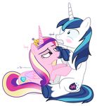  2015 alpha_channel blue_eyes blue_hair couple cutie_mark dm29 duo equine female friendship_is_magic hair horn husband_and_wife male mammal my_little_pony plain_background princess_cadance_(mlp) purple_eyes shining_armor_(mlp) transparent_background unicorn winged_unicorn wings 