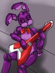  bonnie chill five_nights_at_freddy&#039;s guitar lagomorph machine mammal mechanical musical_instrument rabbit uitinla video_games 