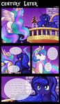  2015 comic dialogue english_text equine female feral friendship_is_magic horn mammal my_little_pony princess_celestia_(mlp) princess_luna_(mlp) text vavacung winged_unicorn wings 