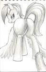  anatomically_correct anatomically_correct_anus anatomically_correct_pussy animal_genitalia anus caboni32 clitoris disembodied_penis duo equine erection female friendship_is_magic half-closed_eyes horsecock looking_at_viewer looking_back male male/female mammal monochrome my_little_pony pegasus penis plain_background pussy rainbow_dash_(mlp) seductive smile vein white_background wings 
