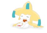  cookie drmyro_(artist) eating food jirachi nintendo pok&eacute;mon video_games 