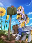 2015 cute derpy_hooves_(mlp) dinky_hooves_(mlp) equine female feral friendship_is_magic horn mammal mother_and_daughter my_little_pony pegasus pridark unicorn wings 