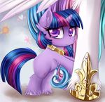  2015 cute equine female feral friendship_is_magic horn lyra-senpai mammal my_little_pony princess_celestia_(mlp) twilight_sparkle_(mlp) unicorn winged_unicorn wings young 