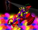  american_dragon:_jake_long cave claws crystal dragon eye_contact gem glowing hair happy horn hug invalid_tag jake_long long_ears male male/male moon murskahammas night purple_body red_body romantic scalie sharp_teeth smile spyro spyro_the_dragon teeth video_games wings yellow_eyes yellow_scales 