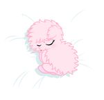  bed bed_sheet equine eyes_closed fan_character female fluffle_puff fluffy friendship_is_magic fur horse lying mammal my_little_pony sleeping solo tagme text tongue vector 