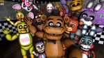  balloon_boy_(fnaf) bonnie_(fnaf) chica_(fnaf) five_nights_at_freddy&#039;s five_nights_at_freddy&#039;s_2 foxy_(fnaf) freddy_(fnaf) mangle_(fnaf) marionette_(fnaf) tezz video_games 