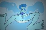  breasts butt crystal_gem female gem_(species) lapis_lazuli nipples nude open_mouth pussy solo steven_universe tentacle-muffins 