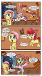 2015 apple_bloom_(mlp) blue_eyes clothing cutie_mark cutie_mark_cusaders danielsplatter dialogue dreadlocks english_text equine eyes_closed female fluttershy_(mlp) friendship_is_magic hair horn horse inside levitation long_hair mammal my_little_pony night open_mouth paddle_ball paddleball pegasus pink_hair pony scootaloo_(mlp) star sweetie_belle_(mlp) text tree_hugger_(mlp) two_tone_hair unicorn wings 