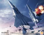  a-10 ace_combat ace_combat_6 battle f-15 missiles official_art su-33 