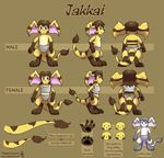  chu clothed clothing digitigrade female jakkai mammal model_sheet pawpads paws raizy rhea_snaketail slightly_damned underwear 