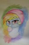  2015 captainpudgemuffin equine female feral friendship_is_magic mammal my_little_pony pegasus rainbow_dash_(mlp) solo wings 